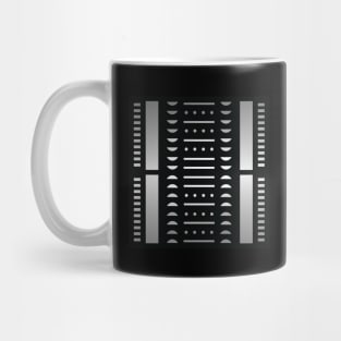 “Dimensional Civilization” - V.1 Grey - (Geometric Art) (Dimensions) - Doc Labs Mug